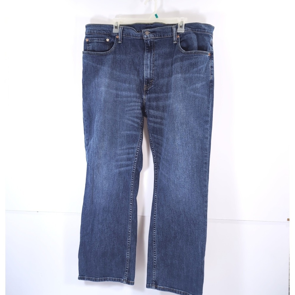 Levis 559 Jeans Mens 42x30 (Fits 42x29) Blue Straight Leg Relaxed Medium Wash